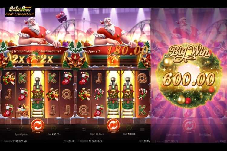 Play Santa’s Gift Rush by Pg Soft