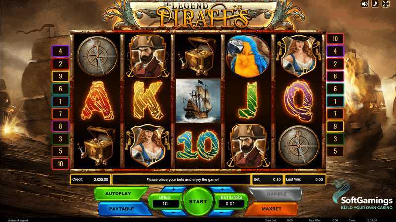 The Legend of Pirates Platin Gaming The Legend of Pirates Platin Gaming