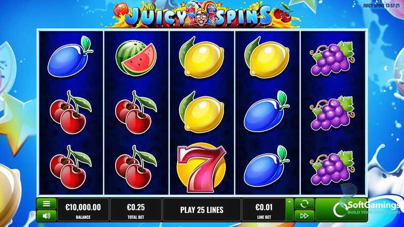 Play Juicy Spins by Platipus