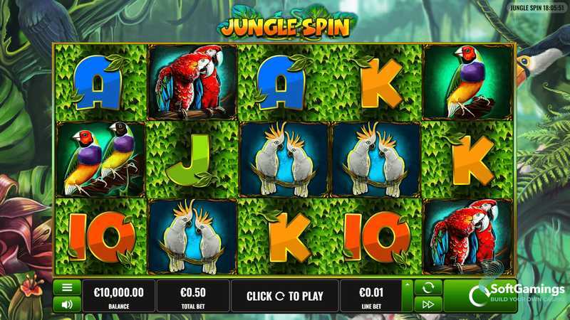 Play Jungle Spin by Platipus