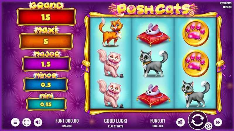 Play Posh Cats by Platipus