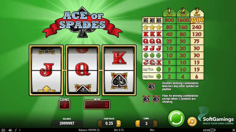 Slot Ace of Spades