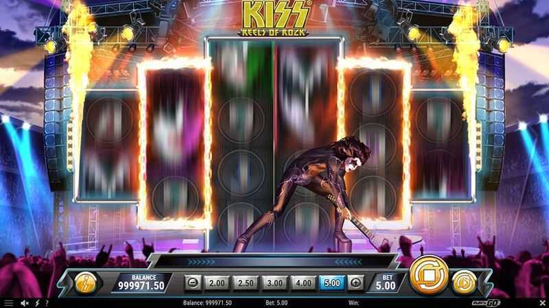 Slot KISS Reels of Rock