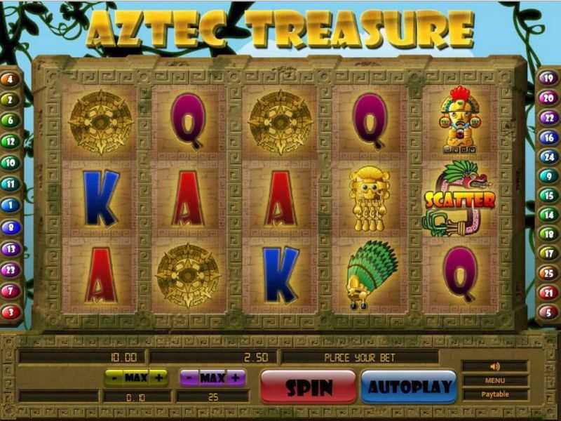 Play Aztec Treasure by Playpearls