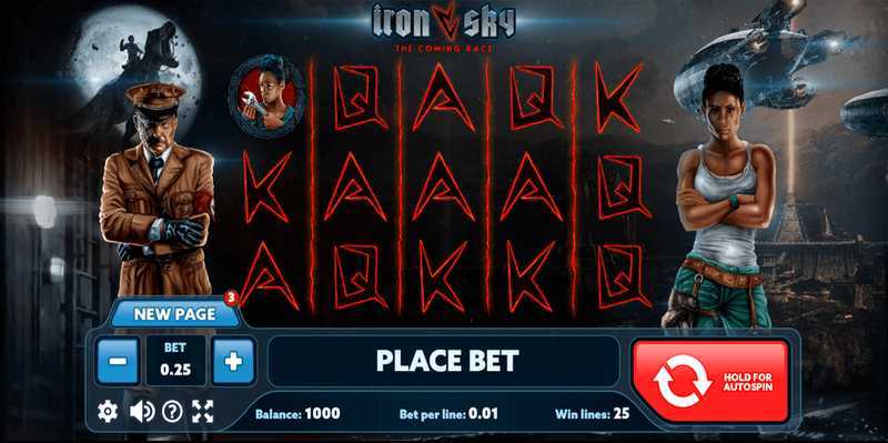 Slot Iron Sky Scratch