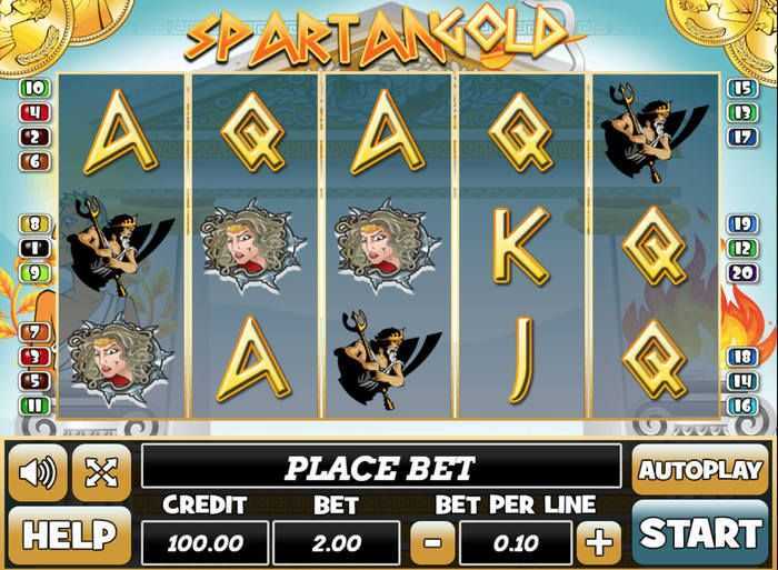 Play Spartan Gold by Playpearls