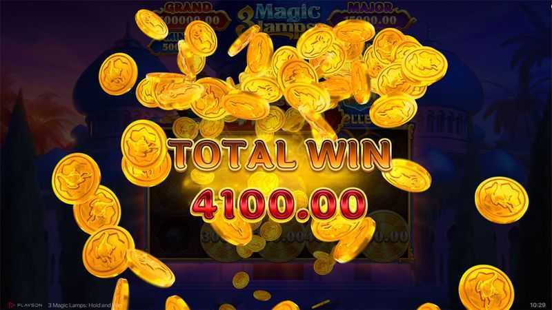 Play 3 Magic Lamps: Hold and Win by Playson – Your Adventure in an Online Casino Game 