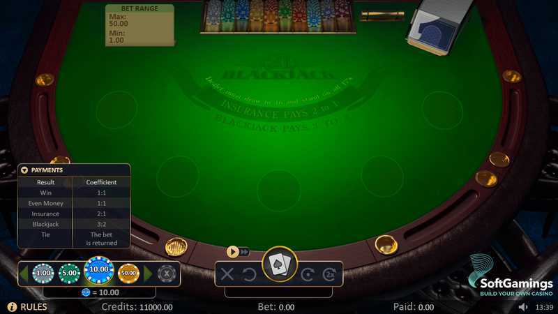 Play BlackJack by Playson