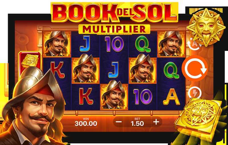 Slot Book del Sol: Multiplier