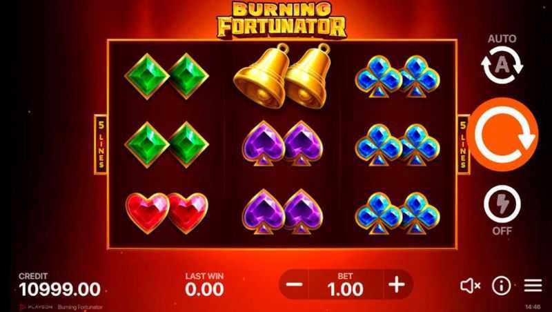 Play Burning Fortunator by Playson