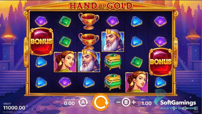 Play Hand of Gold by Playson