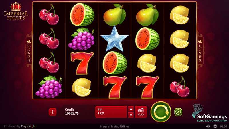 Slot Imperial Fruits: 40 lines