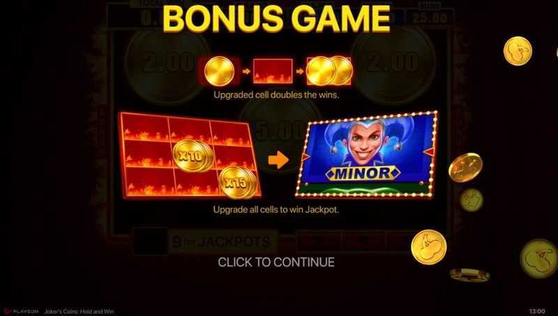 Play Joker's Coins: Hold and Win by Playson