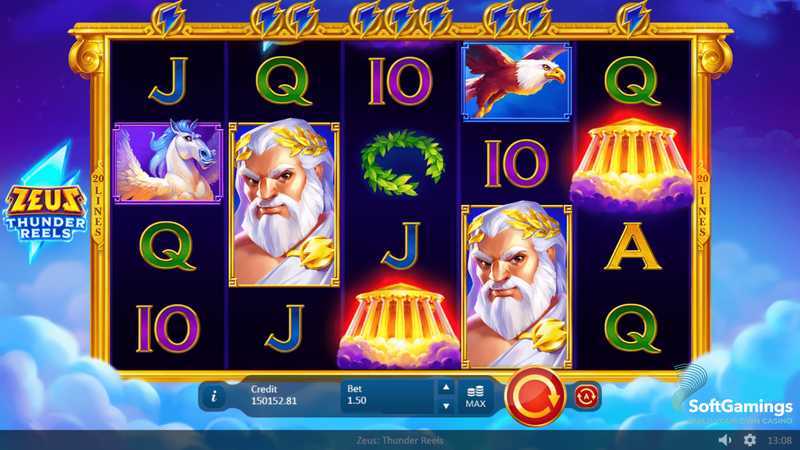 Play Zeus: Thunder Reels by Playson