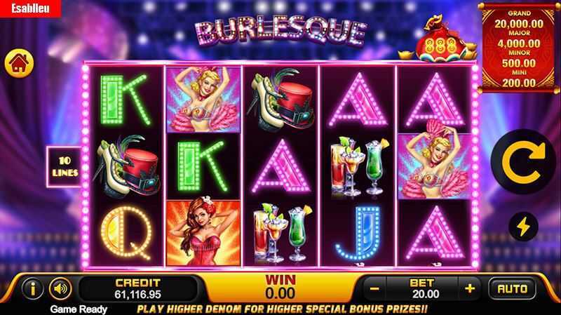 Play Burlesque by Playstar