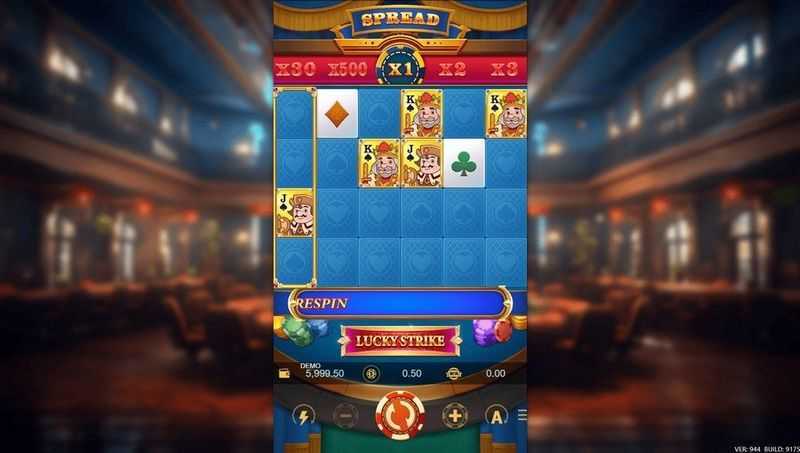 Play Caishen Lucky Spread by Playstar