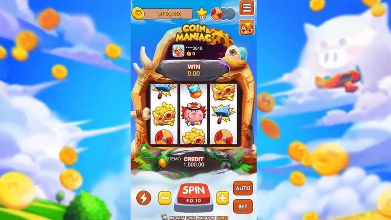 Play Coin Maniac by Playstar