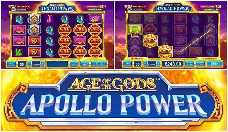 Play Age of the Gods: Apollo Power by Playtech