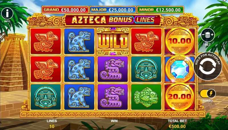 Play Azteca Bonus Lines by Playtech