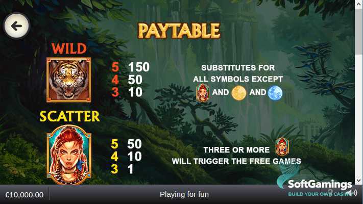 Play Legacy of the Tiger by Playtech Origins
