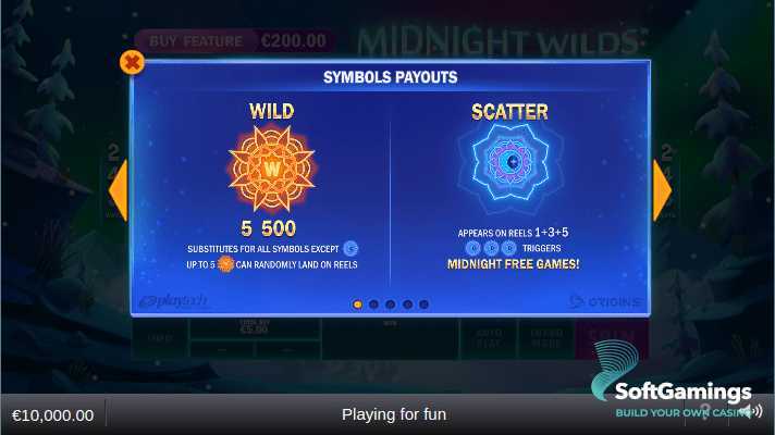 Play Midnight Wilds by Playtech Origins