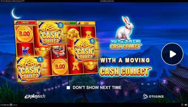 Play Rabbits Treasure Cash Collect by Playtech