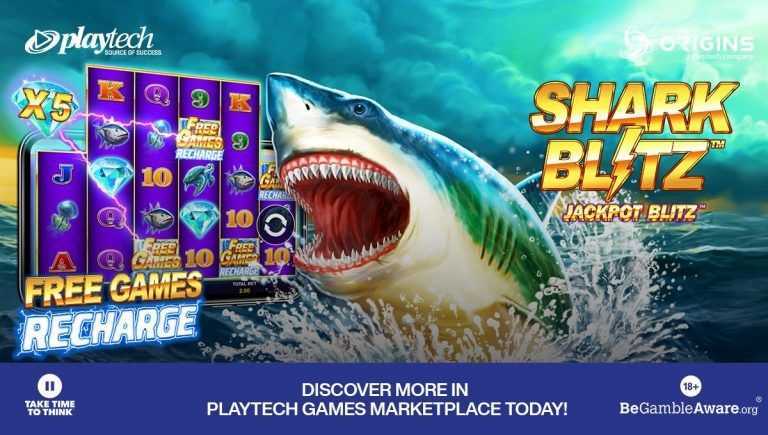Play Shark Blitz by Playtech Origins