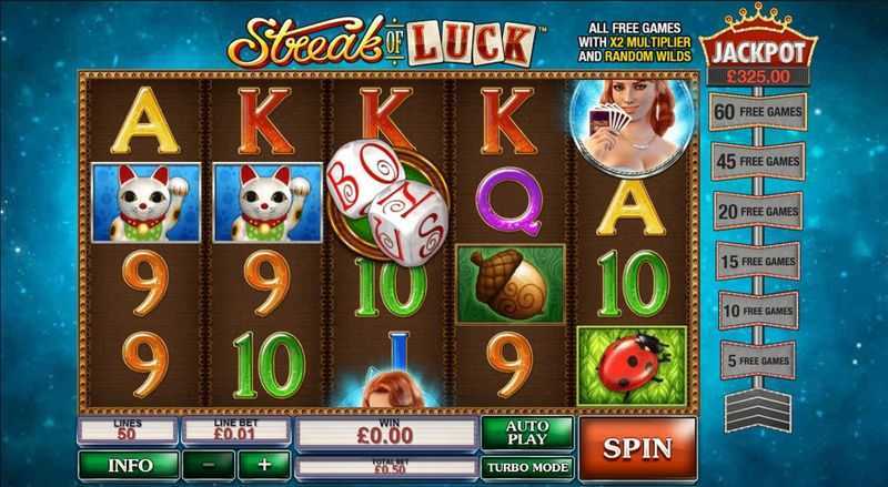 Play Streak of Luck by Playtech