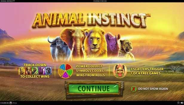 Play Animal Instinct by Playtech Vikings