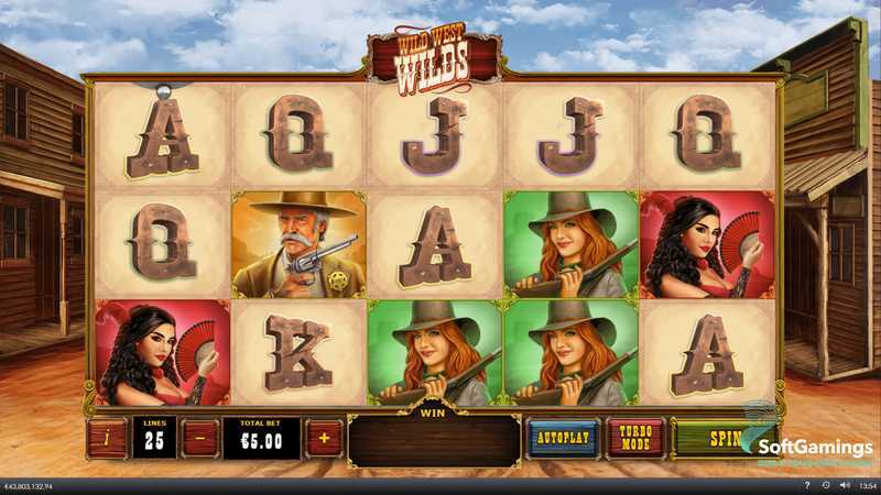 Play Wild West Wilds by Playtech