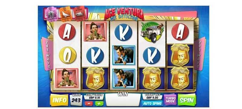 Play Ace Ventura by Playtech