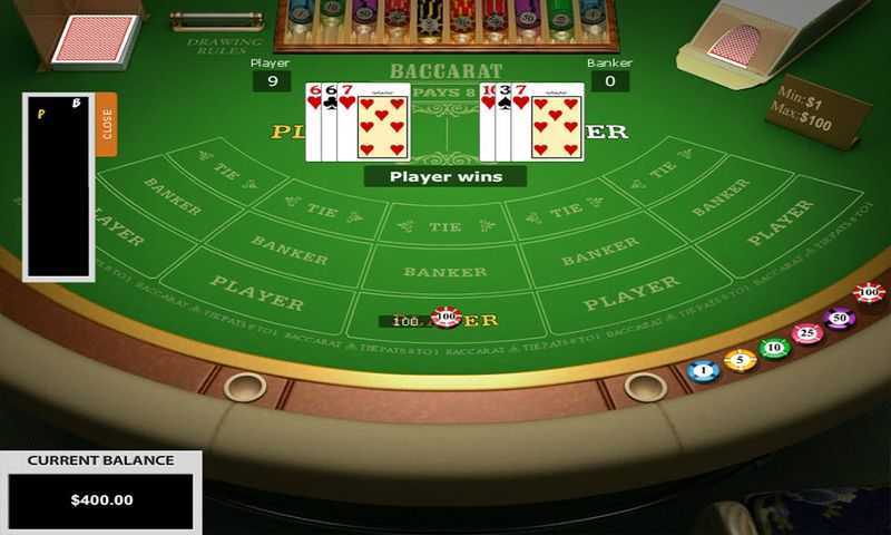 Play Baccarat 2 by Playtech