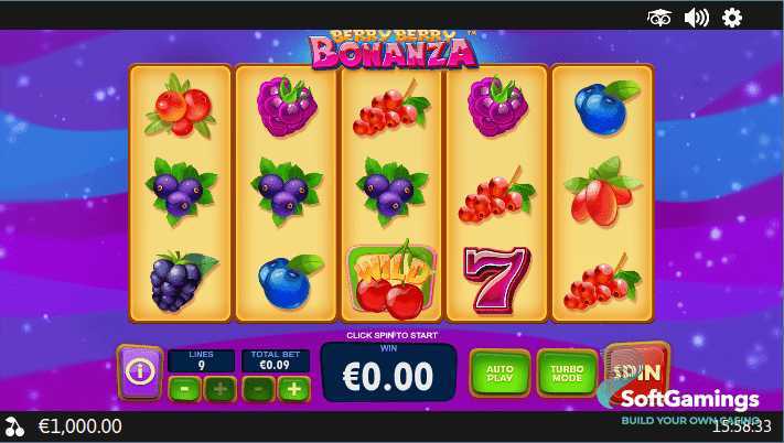 Play Berry Berry Bonanza by Playtech