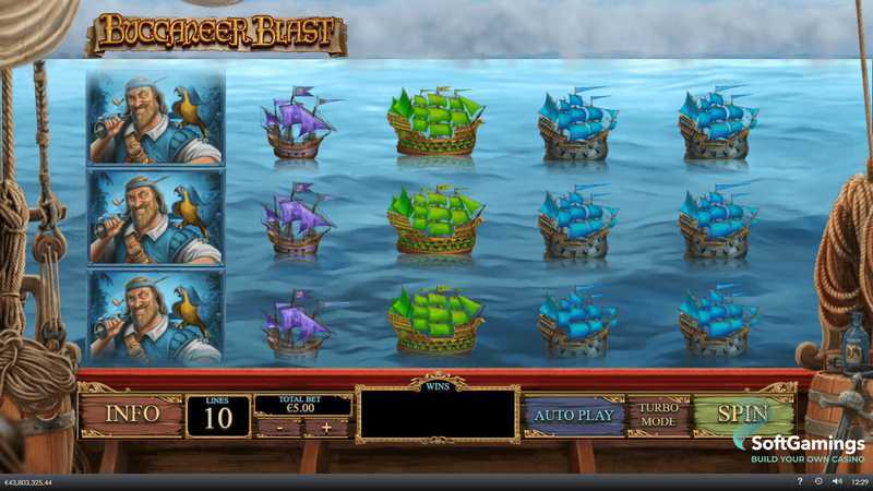 Play Buccaneer Blast by Playtech