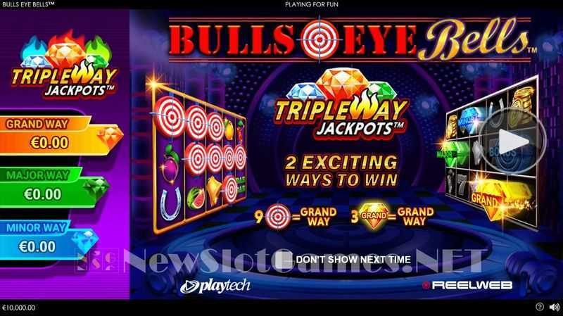 Play Bulls Eye Bells by Playtech
