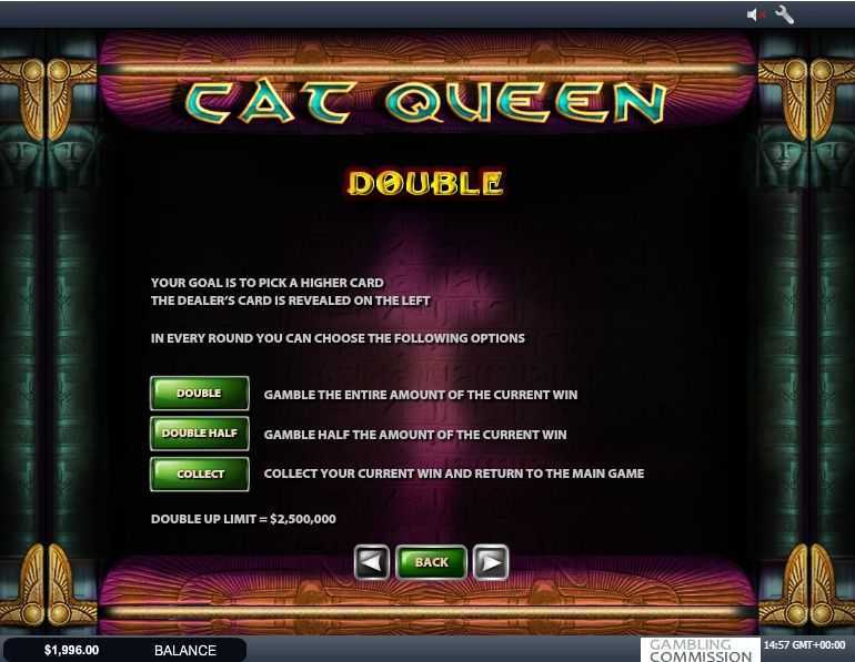 Play Cat Queen by Playtech