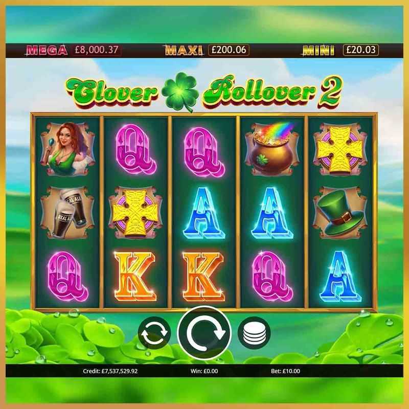 Play Clover Rollover by Playtech