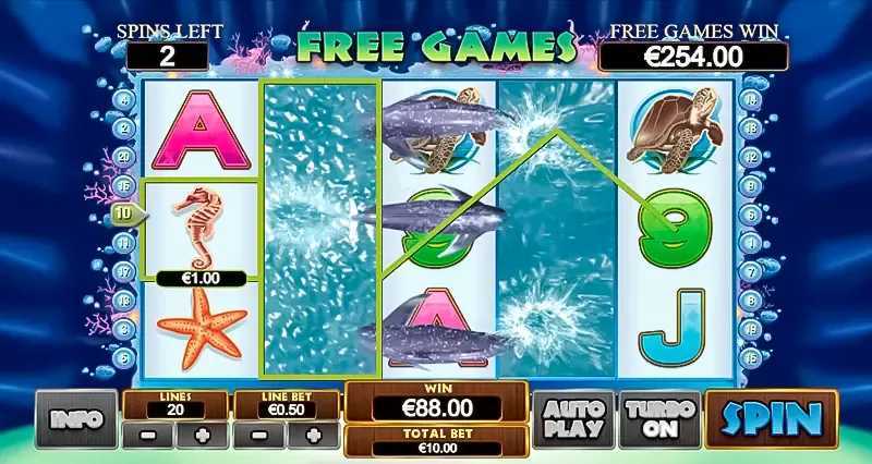 Play Dolphin Reef by Playtech