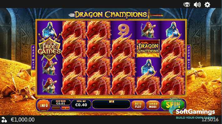 Play Dragon Champions by Playtech