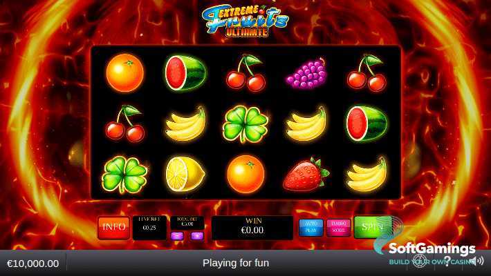 Play Extreme Fruits 5 by Playtech