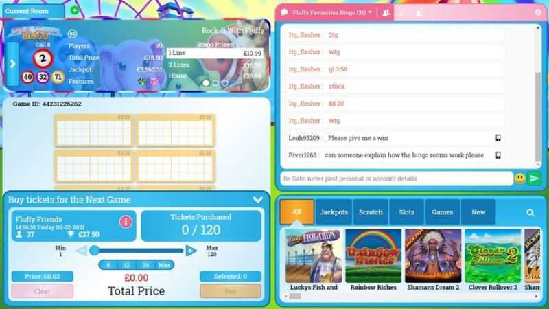 Play Fluffy Favourites Bingo by Playtech