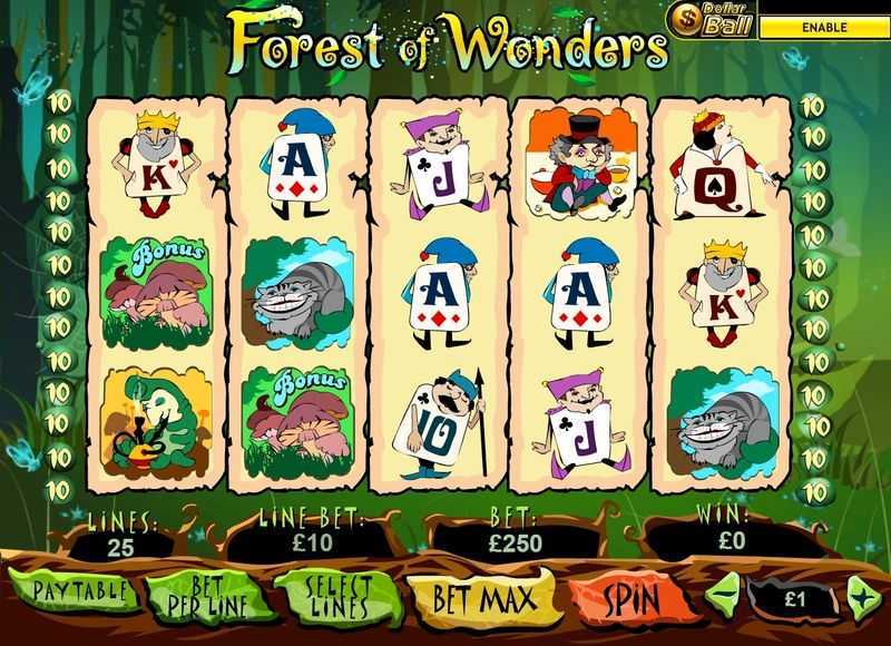 Play Forest of Wonders by Playtech