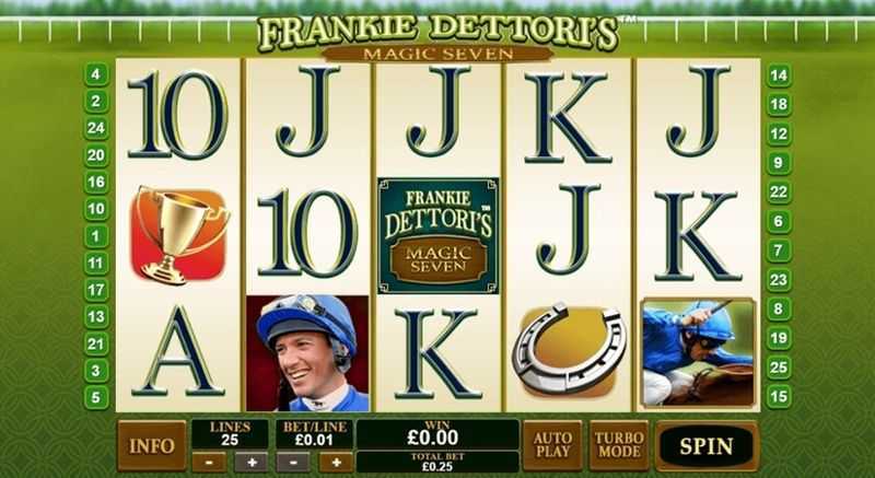Frankie Dettori's Magic Seven Jackpot Frankie Dettori's Magic Seven Jackpot