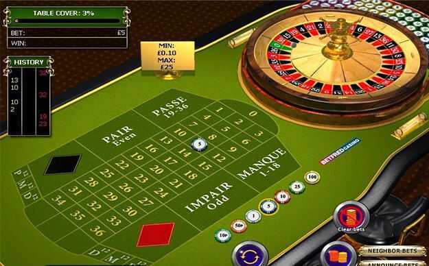 Play French Roulette by Playtech