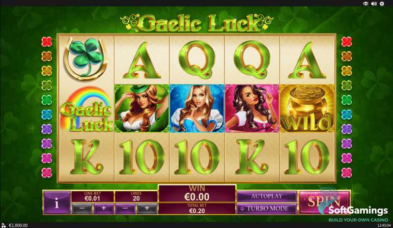 Play Gaelic Luck by Playtech