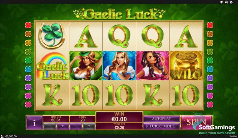 Play Gaelic Luck by Playtech