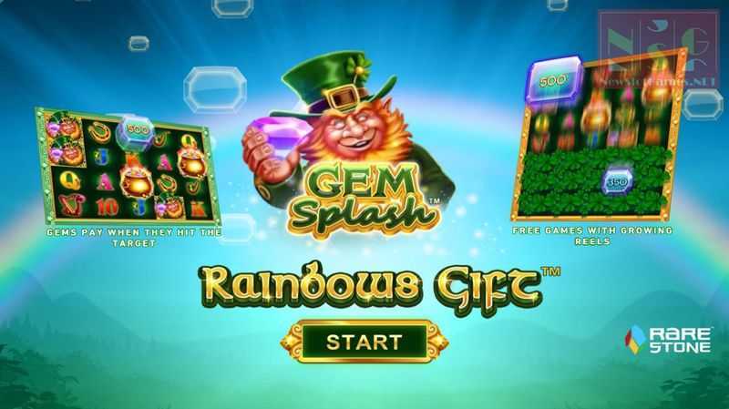 Play Gem Splash Rainbows Gift by Playtech