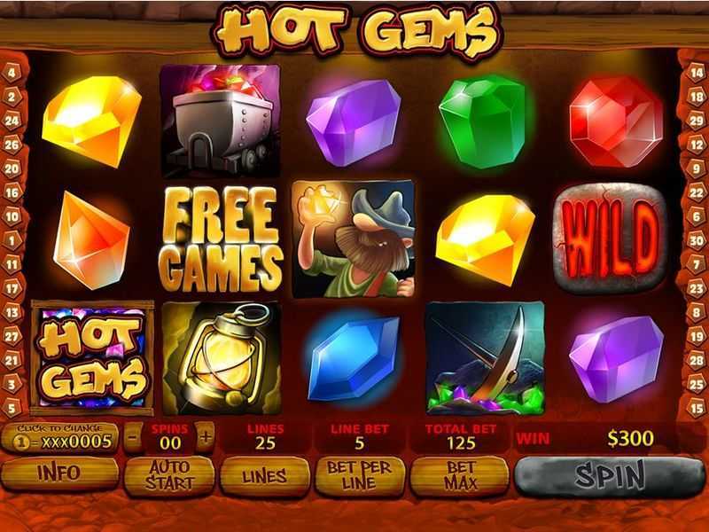 Play Hot Gems VR by Playtech