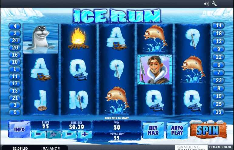 Play Ice Run by Playtech