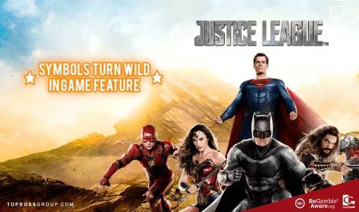 Play Justice League Comic by Playtech